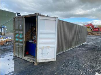 حاوية شحن 40' Container c/w Racking, Filters, Desk (Located at Cumnock, KA18 4QS, Scotland) No crane available - buyer will need to provide crane themselves for loading: صورة 1