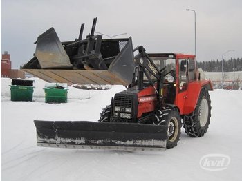 Volvo BM Valmet 705-4 Traktor med lastare plog & skopor  - جرار