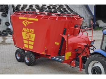 Fimaks Futtermischwagen 20m3 FMV 20 F/ feeding mixer / wóz paszowy - عربة خلط الأعلاف