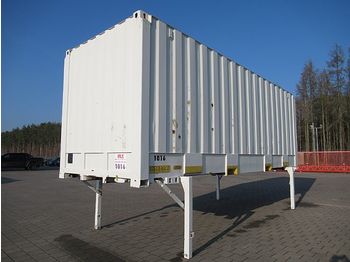 حاوية قابلة للتبديل- صندوق BDF Wechselkoffer 7,45 m Rolltor kran+stapelbar: صورة 1