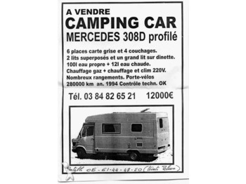 Mercedes 308D - كرفان فان