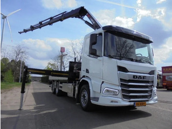 DAF XD 450 FAN - شاحنات مسطحة, شاحنة كرين: صورة 3