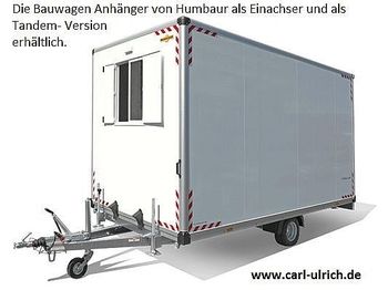 حاوية البناء Humbaur - Bauwagen 254222-24PF30 Tandem: صورة 1