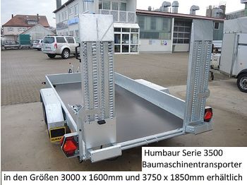 جديدة عربة مقطورة Humbaur - HS253718 Baumaschinentransporter mit Auffahrbohlen: صورة 1