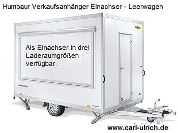 جديدة مقطورة بيع ( الأغذية) Humbaur - HVK133722 - 24PF30 Verkaufsanhänger Einachser: صورة 1