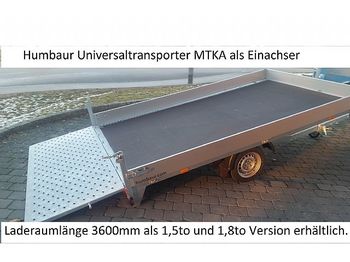 جديدة مقطورة شحن نقل السيارات Humbaur - MTKA153622 Allcomfort Universaltransporter: صورة 1