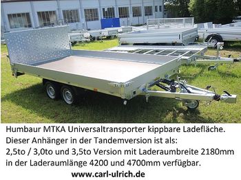 جديدة مقطورة شحن نقل السيارات Humbaur - MTKA354722 Allcomfort Universaltransporter: صورة 1
