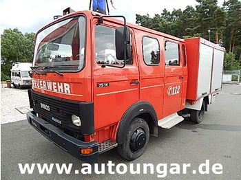 سيارة إطفاء IVECO Magirus 75-14 LF 8/6 Pumpe Wassertank Feuerwehr: صورة 1