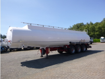 نصف مقطورة صهريج لنقل الوقود Indox Fuel tank alu 40. 5 m3 / 6 comp: صورة 1