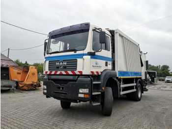 شاحنة النفايات MAN H7OPM2B 4x4 garbage truck mullwagen: صورة 1