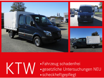 شاحنة مفتوحة, الشاحنات الصغيرة كابينة مزدوجة Mercedes-Benz Sprinter 213CDI DOKA,Klima,3665mm Radstand: صورة 1
