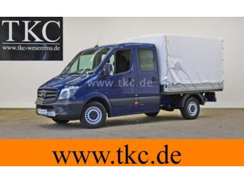 جديدة شاحنة ستارة جانبية, الشاحنات الصغيرة كابينة مزدوجة Mercedes-Benz Sprinter 213 313 CDI Doka Pritsche KLIMA #78T450: صورة 1