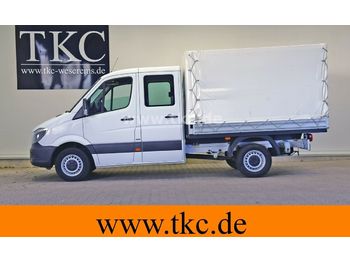 جديدة شاحنة ستارة جانبية, الشاحنات الصغيرة كابينة مزدوجة Mercedes-Benz Sprinter 314 CDI Doka Pritsche Klima EU6 #70T006: صورة 1