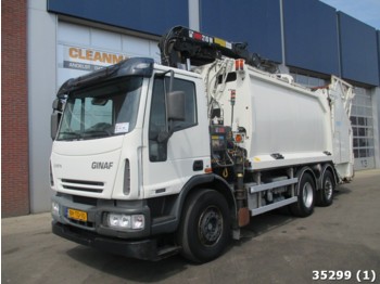 Ginaf C 3127 N with Hiab 21 ton/meter crane - شاحنة النفايات