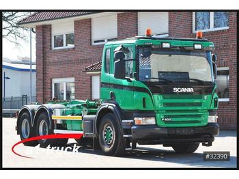 شاحنة ذات خطاف Scania P 400 BL 6X4 Translift Kettensystem: صورة 1