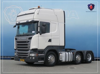 وحدة جر Scania R450 6X2/4 | SCR-only | Sliding 5th wheel | Schuifschotel | Standairco: صورة 1