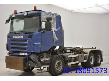 شاحنة ذات خطاف Scania R480 - 6x4: صورة 1