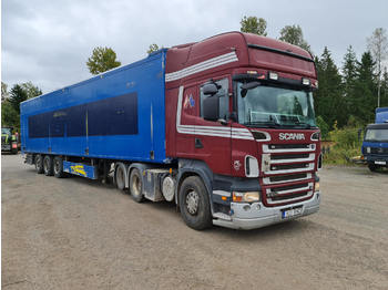 شاحنات الحاويات / جسم علوي قابل للتغيير شاحنة لنقل البضائع الحرة Scania R500: صورة 1