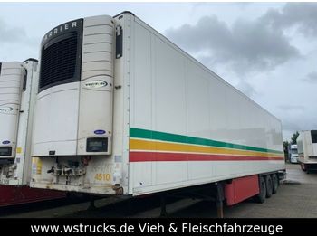 نصف مقطورة مُبرِّدة Schmitz Cargobull SKO 24 Vector 1550 Strom Diesel Ladebordwand: صورة 1