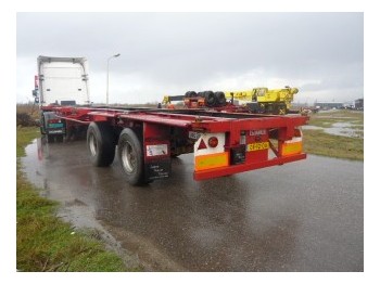 Pacton Containerchassis 2 axle 40ft - نصف مقطورة لنقل الحاويات