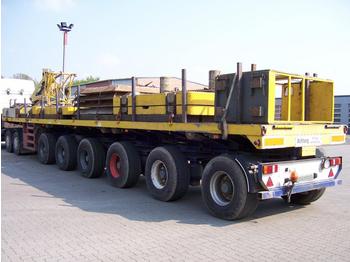 ES-GE Germany 85.000kg complete, 6 axle - نصف مقطورة مسطحة