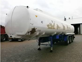 Caldal Fuel tank Alu 39m3 / 5 comp - نصف مقطورة صهريج