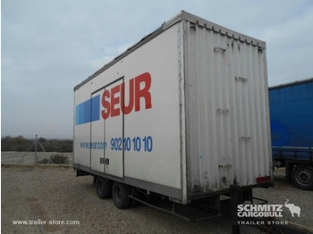 Trouillet Central axle trailer Dryfreight Standard - مقطورة صندوق مغلق