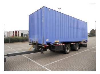 GS Meppel BDF met bak! incl. Container - مقطورة نقل الحاويات