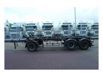 Groenewegen 20ft container trailer 20 CCA-9-18 - مقطورة نقل الحاويات