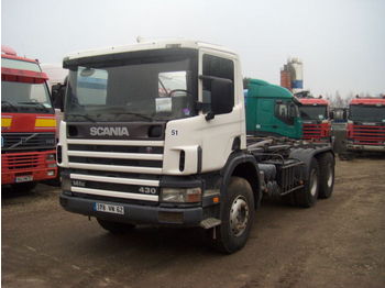 Scania 114 340 6x4 - شاحنات الحاويات / جسم علوي قابل للتغيير شاحنة