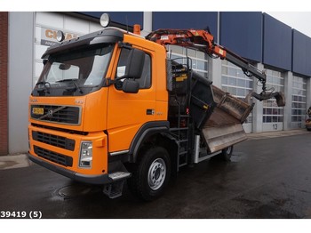 شاحنة قلاب Volvo FM 9.300 4x4 Atlas 12 ton/meter laadkraan: صورة 1